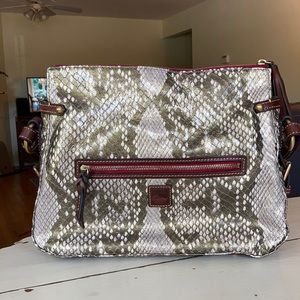Dooney & Bourke Florentine Python East/West Purse